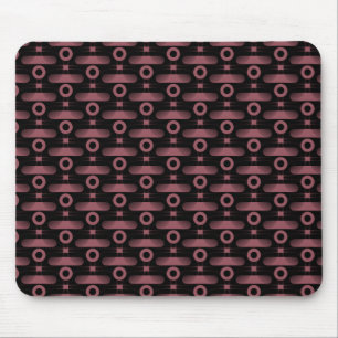 Ultramodern Abstract Mousepad, Pink Mouse Pad