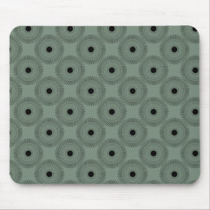 Ultramodern Charm Mousepad, Clover Green Mouse Pad