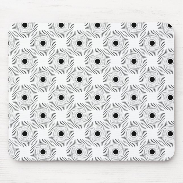 Ultramodern Charm Mousepad, Ivory Mouse Pad (Front)