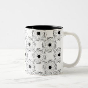 Ultramodern Charm Mug, Ivory Two-Tone Coffee Mug