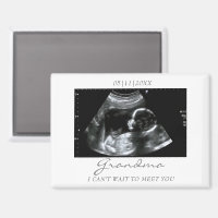 Ultrasound Baby Reveal Announcement Grandma