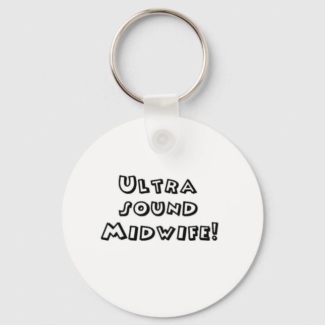 ultrasound midwife key ring (Front)