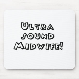 ultrasound midwife mouse pad