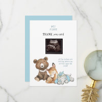 Ultrasound Photo Animal Funny Thank You Baby