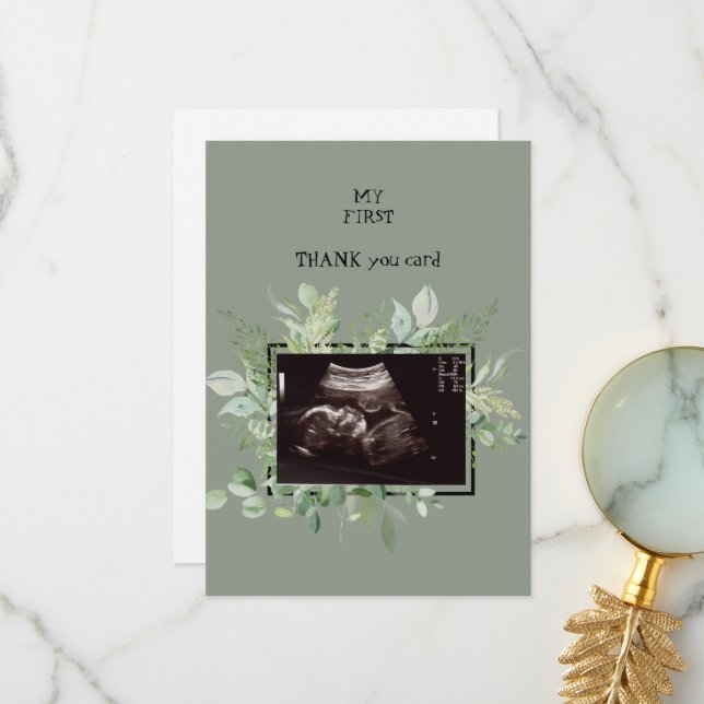Ultrasound Sage Thank You Baby Viewpoint (Front/Back In Situ)