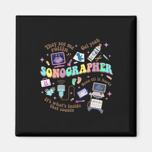 Ultrasound Tech Sonographer National Nurse Day Magnet