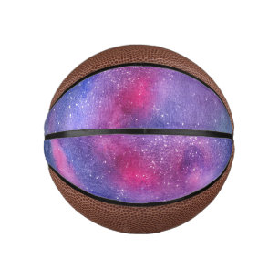 Ultraviolet galaxy mini basketball