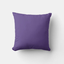 Ultraviolet Solid Colour Pillow