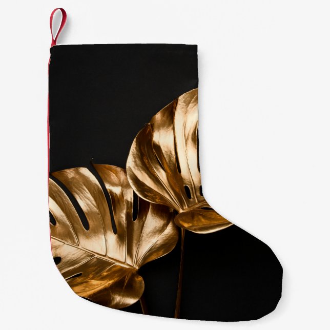 Ultraviolet vivid sequin glitter shiny texture. Gl Small Christmas Stocking (Front)