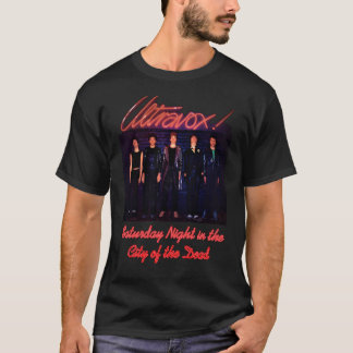 Ultravox Retro 80'S Band  - Saturday Night - T-Shirt