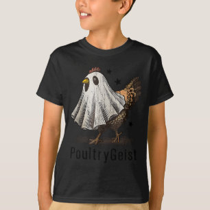 Ultrygeist Chicken, Chicken Ghost, Funny Halloween T-Shirt