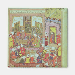 Ulugh Beg dispensing justice at Khurasan Magnet