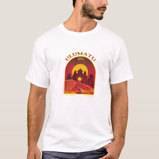 ULUMATU BALI INDONESIA SURFING T-Shirt (Front)