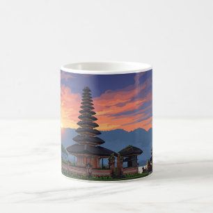 Ulun Danu Bali Indonesia Travel Coffee Mug