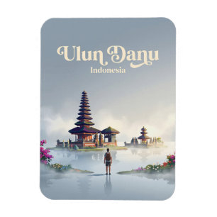 Ulun Danu Beratan Temple Indonesia Magnet