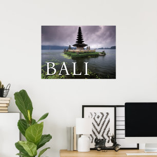 Ulun Danu Temple   Bali, Indonesia Poster