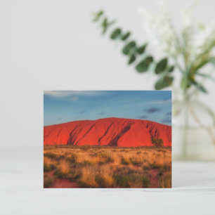 Uluru Australia Sandstone Rock  Holiday Postcard