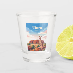 Uluru Australia Shot Glass