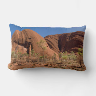 Uluru Ayers Rock Australia Down Under Lumbar Cushion