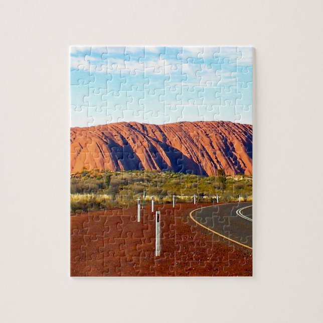 Uluru / Ayers Rock - Australia Jigsaw Puzzle (Vertical)