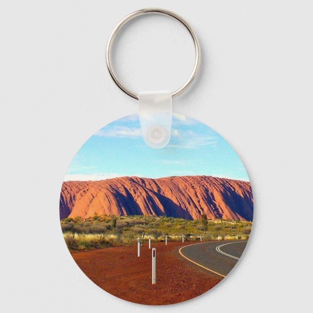 Uluru / Ayers Rock - Australia Key Ring (Front)