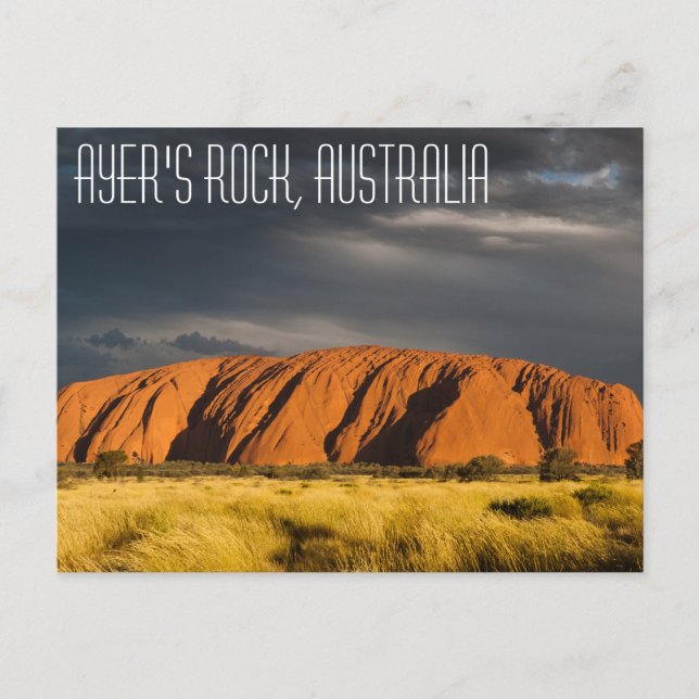 Uluru (Ayer's Rock), Australia​ Postcard (Front)