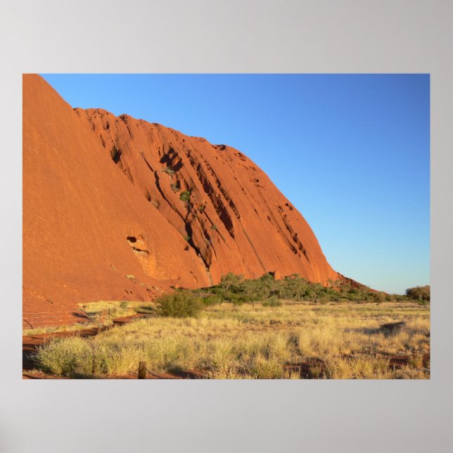 Uluru Ayers Rock Australia Poster (Front)