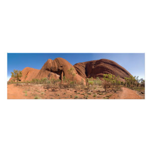 Uluru Ayers Rock Close Up Panorama Photo Print