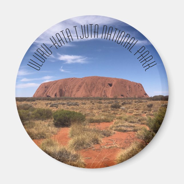 uluru kata tjuta day magnet (Front)