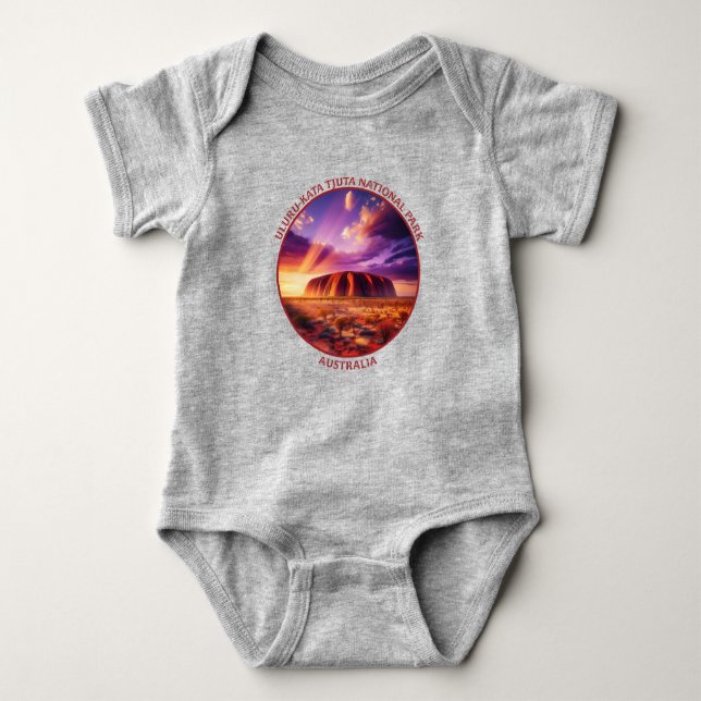 Uluru-Kata Tjuta National Park, Australia Baby Bodysuit (Front)