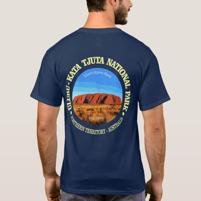 Uluru - Kata Tjuta National Park T-Shirt (Back)