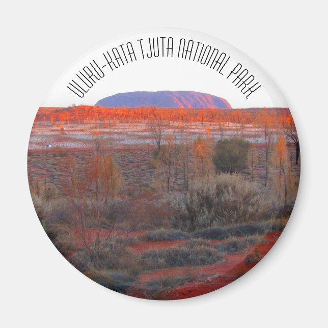 uluru kata tjuta sunset magnet (Front)