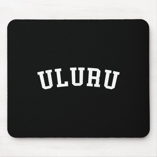 Uluru  mouse pad (Front)