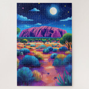 Uluru or Ayers Rock, Australia. Jigsaw Puzzle