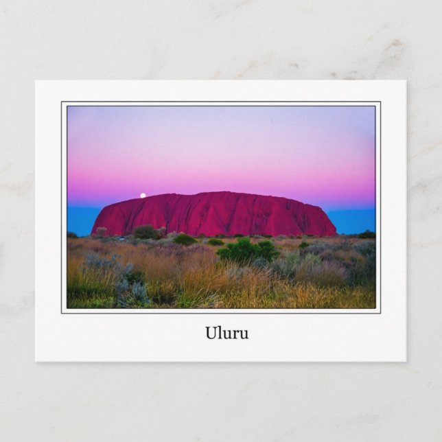 Uluru Postcard (Front)