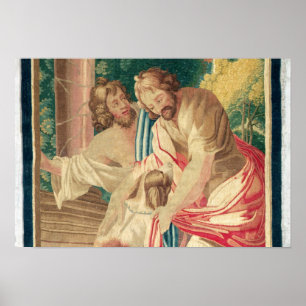 Ulysses accompanied by Telemachus Poster