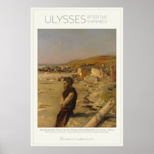 Ulysses after Shipwreck   Odyysey 24x36" Large Poster