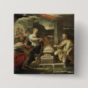 Ulysses and Calypso 15 Cm Square Badge