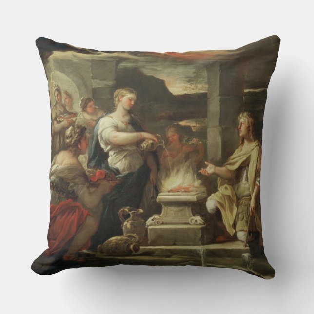 Ulysses and Calypso Cushion (Front)