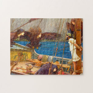 Ulysses and the Sirens by J. W. Waterhouse Jigsaw Puzzle