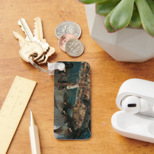 Ulysses and the Sirens by John William Waterhouse Key Ring