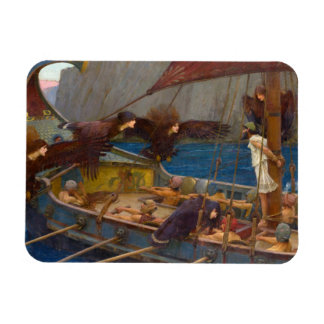 Ulysses and the Sirens by John William Waterhouse Magnet