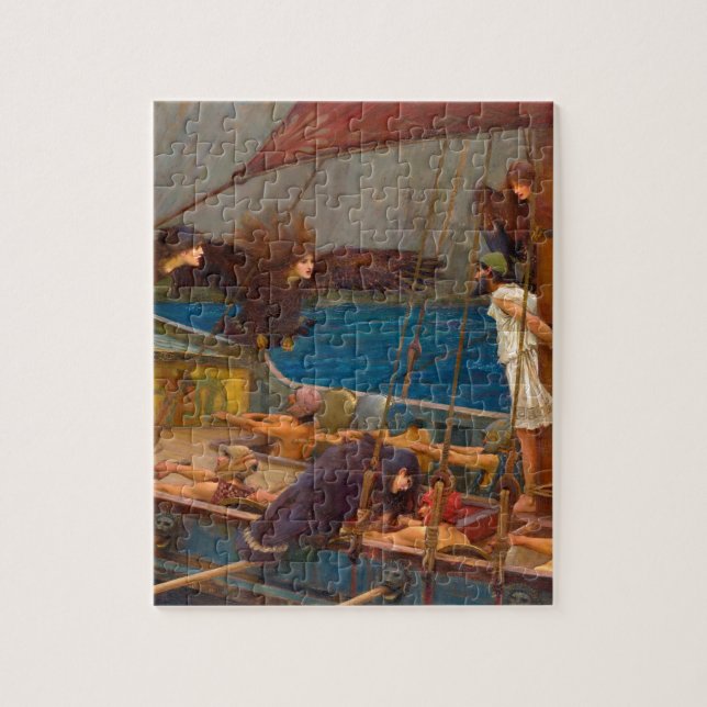 Ulysses and the Sirens Jigsaw Puzzle (Vertical)