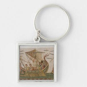Ulysses and the Sirens Key Ring