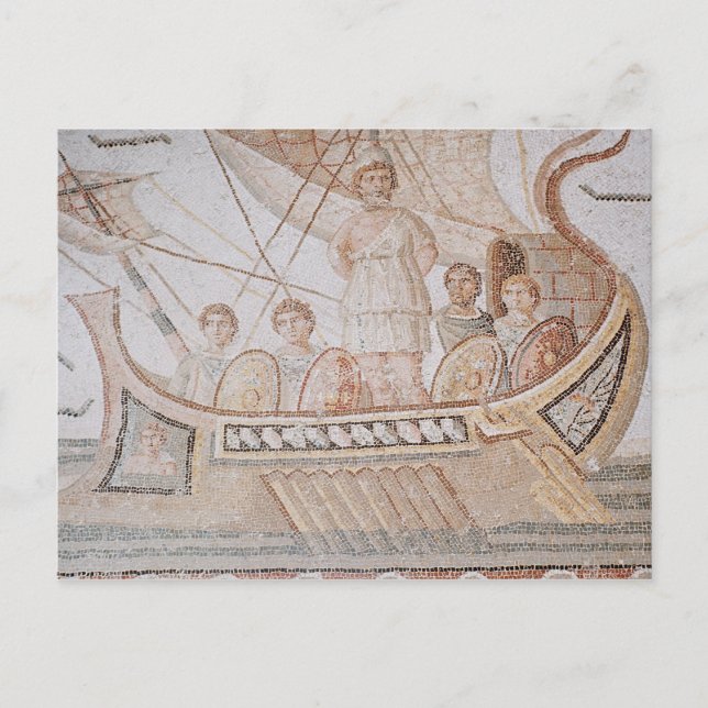 Ulysses and the Sirens Postcard (Front)