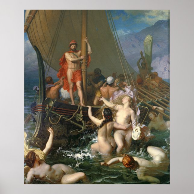 Ulysses and the Sirens Poster (Front)
