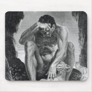 Ulysses Escaping from Polyphemus the Cyclops Mouse Pad