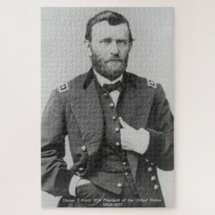 Ulysses S. Grant18th President of America. Jigsaw Puzzle