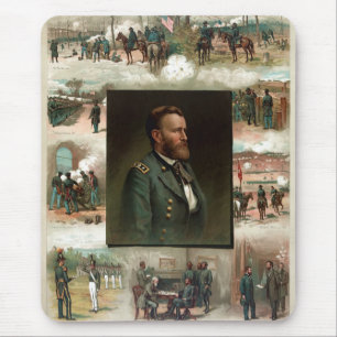 Ulysses S. Grant from West Point to Appomattox Mouse Pad