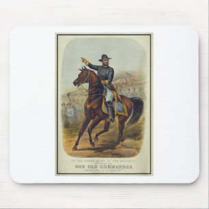 Ulysses S. Grant On Horseback Mouse Pad